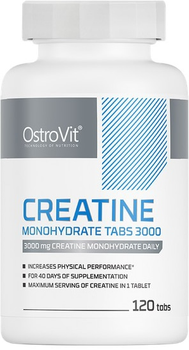 Креатин OstroVit Creatine Monohydrate 120 таблеток (5903933913896)