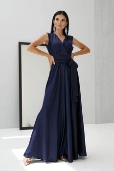 Платье Jadone Fashion Фурор L темно-синий