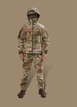 Куртка тактична PROF 4.5.0 SOFT SHELL L Мультикам
