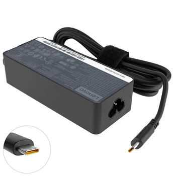 Блок живлення для ноутбука LENOVO USB-C 65W (20V/3.25A, 15V/3A, 12V/3A, 9V/3A, 5V2A), USB3.1/Type-C/USB-C, квадратний, Black (1995020)