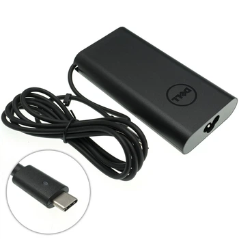 Блок живлення для ноутбука DELL USB-C 90W 20V 4.5A, USB3.1/Type-C/USB-C, Black (без кабеля!) ORIGINAL (2211122)