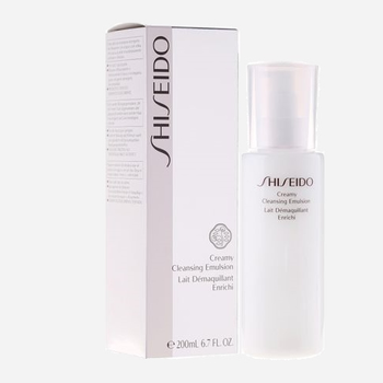 Емульсія для зняття макіяжу Shiseido Creamy Cleansing Emulsion 200 мл (768614143451)