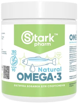 Жирні кислоти Stark Pharm Omega-3 Natural 180 капсул