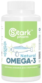 Жирні кислоти Stark Pharm Omega-3 Natural 60 капсул