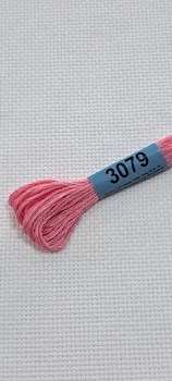 3079 Вышивальные нитки Мулине Гамма цвет розовый