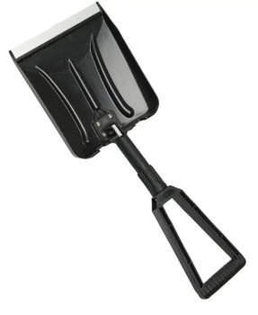 Саперна складна лопата для прибирання снігу 67см Mil-Tec "Snow Shovel" Black 15526300
