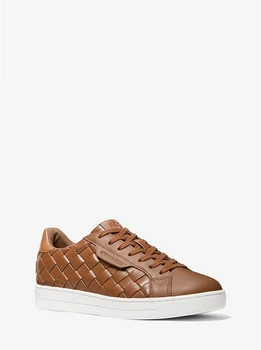 Кеды женские MICHAEL Michael Kors Keating Woven Sneaker (размер: 38 / US 7) 24 см коричневые