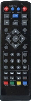 Пульт для Т2 SATCOM T507 Т2 HEVC