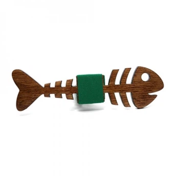 Галстук Бабочка деревянный Gofin wood 11,5х3,5 см (acs0002595)
