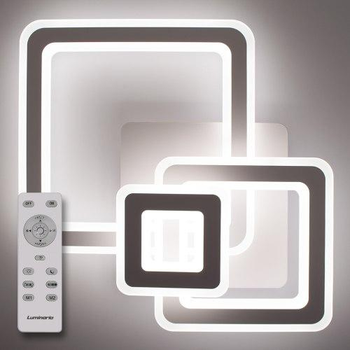 Потолочный светильник LUMINARIA TRIPLEX SQUARE 124W с пультом