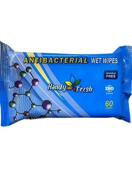 Вологі серветки Handy Fresh Baby Antibacterial 60 шт