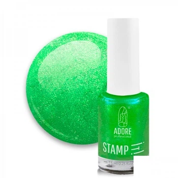 Лак для стемпинга Adore Professional Stamp It! 14 Mint перламутровый мятный 7.5 мл (2101130029690)
