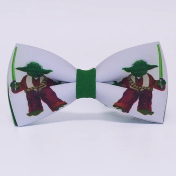 Бабочка Bow Tie House Basic белая - Магистр Йода 06958
