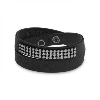 Браслет Spark з Алькантара зі Swarovski BLNMESHU3CZJ