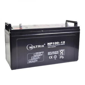 Свинцево-кислотна акумуляторна батарея Matrix 12V 100AH