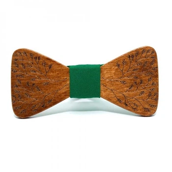 Галстук Бабочка деревянный Gofin wood 10х4,5 см (acs0002942)