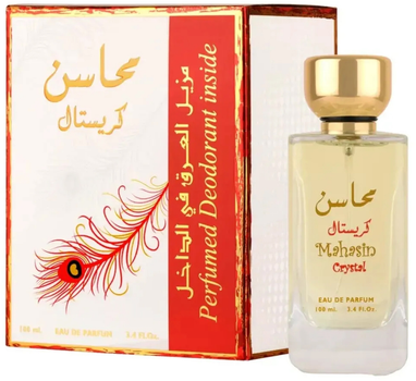 Woda perfumowana unisex Lattafa Mahasin Crystal EDP W 100 ml (6291106063684)