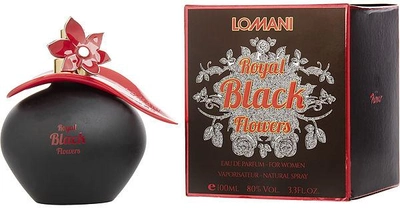 Woda perfumowana damska Lomani Royal Black Flowers 100 ml (3610400034788)