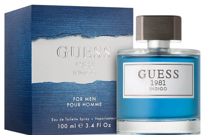 Туалетна вода Guess 1981 Indigo For Men EDT M 100 мл (85715321985)