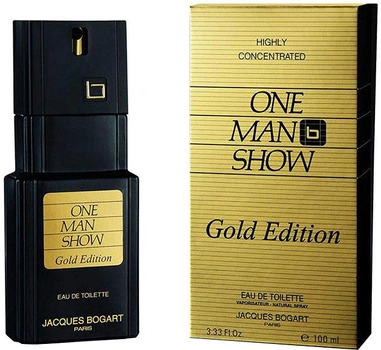 Woda toaletowa Jacques Bogart One Man Show Gold Edition EDT M 100 ml (3355991003408)