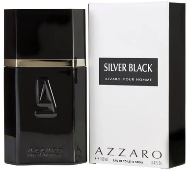 Туалетна вода Azzaro Silver Black EDT M 100 мл (3351500011551)