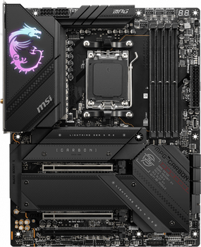 Материнская плата MSI X670E Carbon Wi-Fi (sAM5, Intel X670, PCI-Ex16)