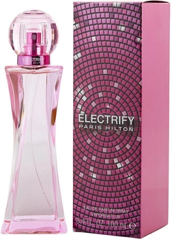 Woda perfumowana damska Paris Hilton Electrify 100 ml (608940580295)