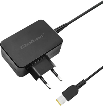 Блок живлення Qoltec для Lenovo 20 В 45 Вт slim tip+pin (51035) (5901878510354)