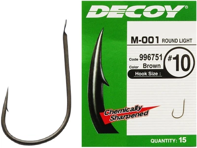 Крючок Decoy M-001 Round light 16 15 шт (15620505)