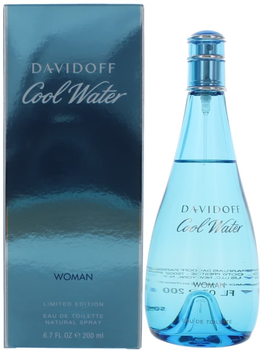Woda toaletowa damska Davidoff Cool Water Woman EDT W 200 ml (3607347565321)