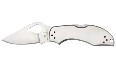 Нож Spyderco Byrd Robin 2 стальная рукоятка (1013-87.11.18)