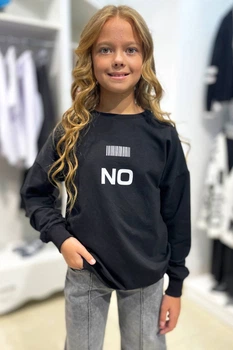 Свитшот MiniModa 146 см Черный (2125000820880)