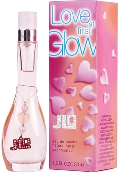 Woda toaletowa damska Jennifer Lopez Love at First Glow EDT W 30 ml (3414200143004)