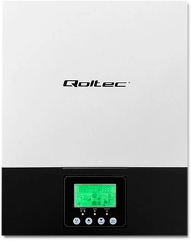 Гібридний інвертор Qoltec 2 кВА (1.5 кВт) 1-фазний (5901878538754)