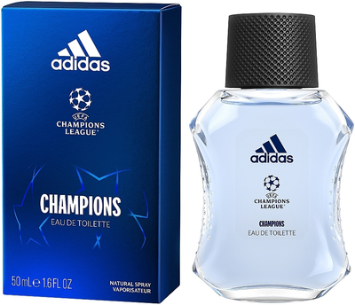 Туалетна вода для чоловіків Adidas UEFA Champions League Edition VIII 50 мл (3616303057862)