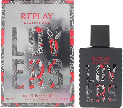 Туалетна вода Replay Lovers For Man EDT M 50 мл (679602203104)