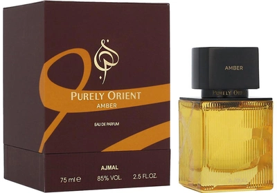 Woda perfumowana unisex Ajmal Purely Orient Amber EDP U 75 ml (6293708011001)
