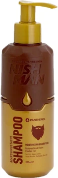 Шампунь для бороды и усов Nishman Beard and Mustache Shampoo 200мл