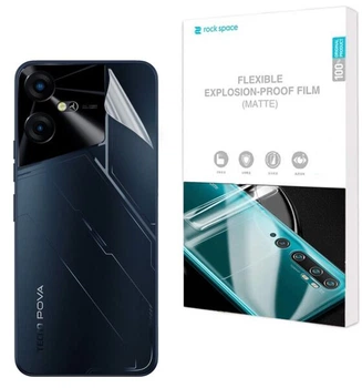 Антибликовая пленка на заднюю панель RockSpace Explosion-Proof Matte для TECNO Pova Neo 3
