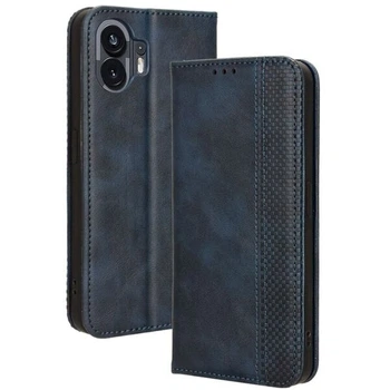 Чехол-книжка Deexe Retro Style для Nothing Phone (2) - Blue