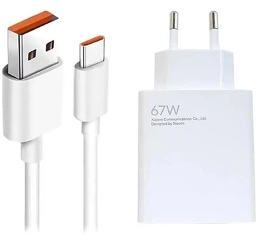 Зарядное устройство Xiaomi Mi 67W Charging Combo Type-A BHR6035EU
