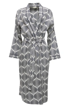 Халат жіночий Cyberjammies Nicole 9770 18/2XL Сірий з абстрактним принтом (5051877458932)