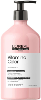 Odżywka L´Oréal Professionnel Série Expert Vitamino Color Resveratrol Conditioner utrwalająca jasny kolor do włosów farbowanych 750 ml (3474636975358)