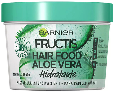 Маска для волосся Garnier Fructis Hair Food Aloe Vera Hydrating 390 мл (3600542221092)