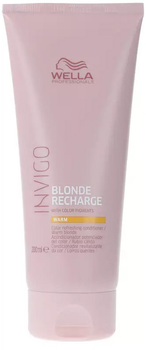 Odżywka Wella Invigo Blonde Recharge Color Refreshing Warm 200 ml (8005610642949)