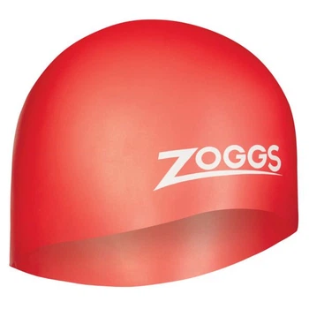 Шапочка для плавания Zoggs Easy-fit Silicone Cap V2 (красный) (465003.RD)