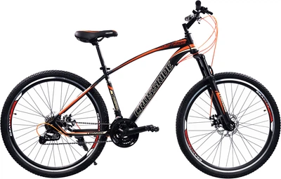 Велосипед Crossride МТВ ST Westside 27.5" 19" 2023 Чорно-жовтогарячий (01752-190-2)