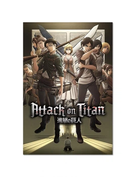 Постер плакат FNBK Атака титанів 5 (Attack on Titan) 30x40 см