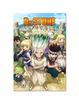 Постер плакат FNBK Доктор Стоун 2 (Dr. Stone) 30x40 см