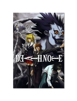 Постер плакат FNBK Тетрадь сметри 3 (Death Note) 50x70 см